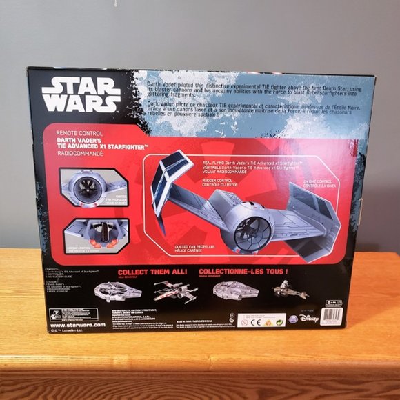Air Hogs Star Wars 2.4 GHZ Remote Control Advanced Tie Fighter - Picture 3 of 3